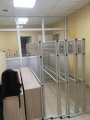 Вешалка односторонняя с ячейками под обувь на 12 мест
