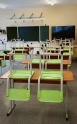 Стул пластик регулируемый на телескопических опорах для старших классов