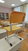 Стул пластик регулируемый на телескопических опорах для старших классов