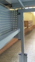 Металлический перфорированный экран 